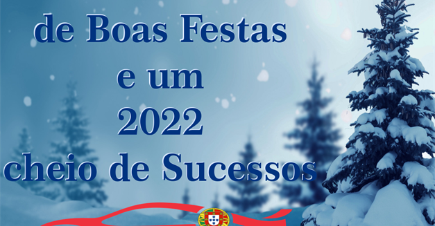 BOAS FESTAS E UM 2022 CHEIO DE SUCESSOS